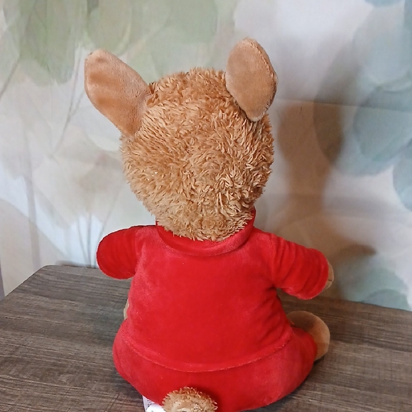 Red Plush Llama Toy - Picture 6 of 6